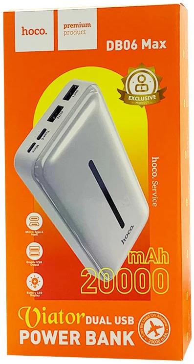 Hoco DB06 Max 20000mAh – White