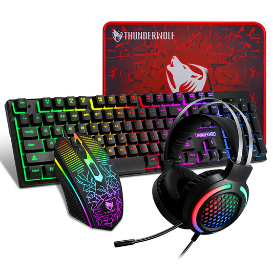 T-Wolf TF-400 4-In-1 Gaming Combo Kit