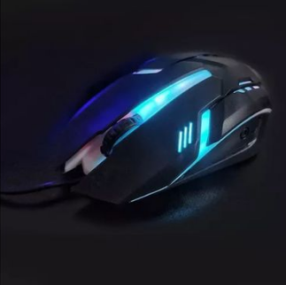 Hoco GM18 LED Colorful Lighting Gaming Keyboard and Mouse Set