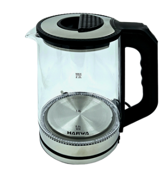 Harwa 2.2 litre Glass Kettle