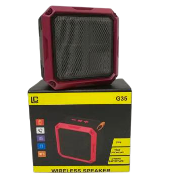 G35 Wireless Bluetooth Portable Speaker – Red