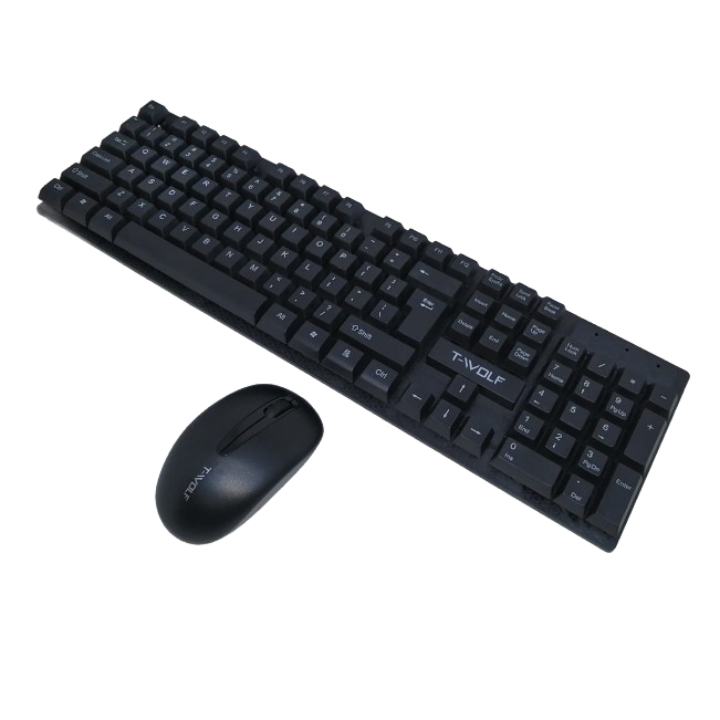 T-Wolf TF100 Wireless Office Mouse And Keyboard Set